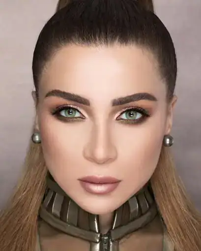 خرید لنز رنگی سبز لومینس گرین
