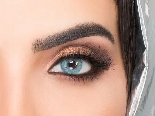 لنز رنگی آبی ویکتوریا دیوا می - Image 2