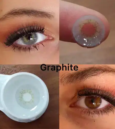 لنز رنگی طوسی سبز هیپنوس گرافیت - Image 2