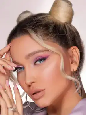 خرید لنز رنگی آبی هیپنوس استار بلو