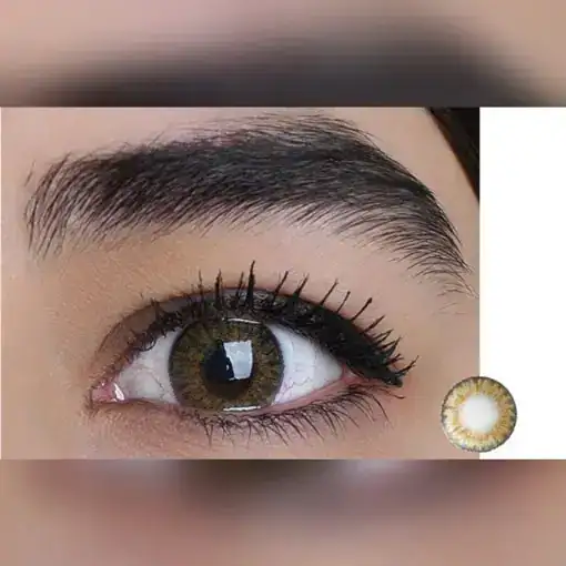 لنز رنگی عسلی فرشلوک کالربلندز پیور هیزل - Image 3