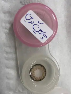 Alternative view of لنز رنگی سبز عسلی آیس کالر چارمینگ گرین