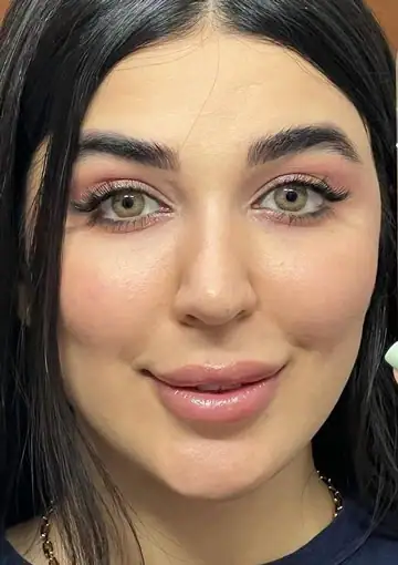خرید لنز رنگی عسلی لابلا شنل براون