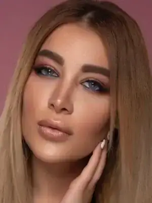 خرید لنز رنگی آبی رینبو سول بلو تن 2