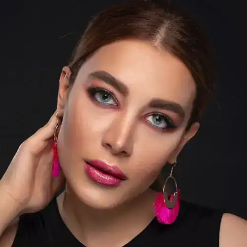 خرید لنز رنگی آبی اقیانوسی رینبو وگا بلو