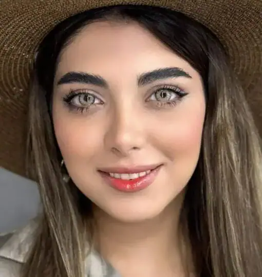 خرید لنز رنگی طوسی عسلی ترسا لنا هازل