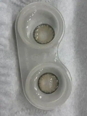 Alternative view of لنز رنگی طوسی عسلی آیس کالر گلد بلو