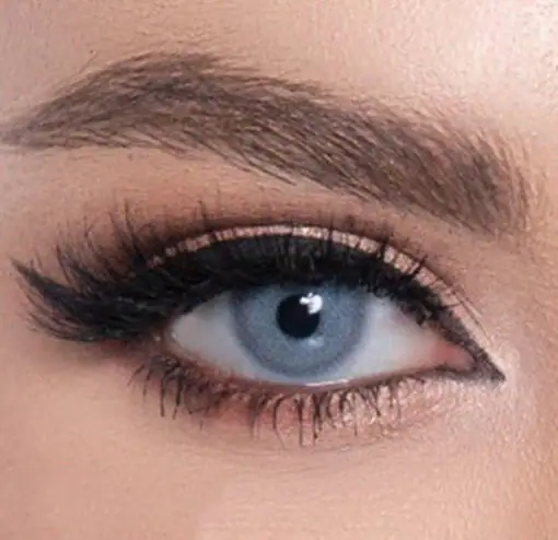 لنز رنگی طوسی آبی لابلا پیکسی گری - Image 2