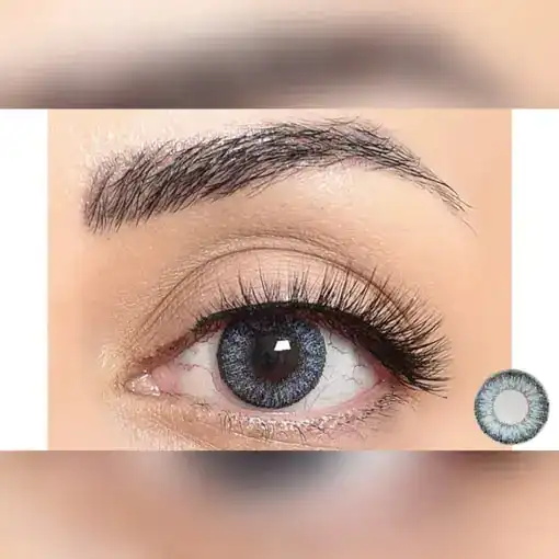 لنز رنگی آبی فستیوال مورنینگ بلو تن 2 - Image 2
