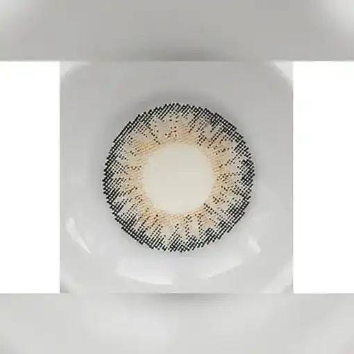 لنز رنگی طوسی عسلی فستیوال مورنینگ گری تن 3 - Image 3