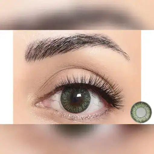 لنز رنگی سبز فستیوال مورنینگ گرین تن 2 - Image 3