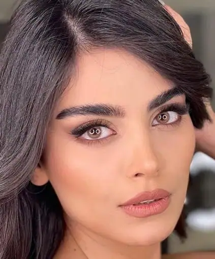 خرید لنز رنگی عسلی دهب کت آی