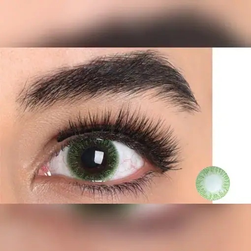 لنز رنگی سبز مارشال گرین تن 1 - Image 2