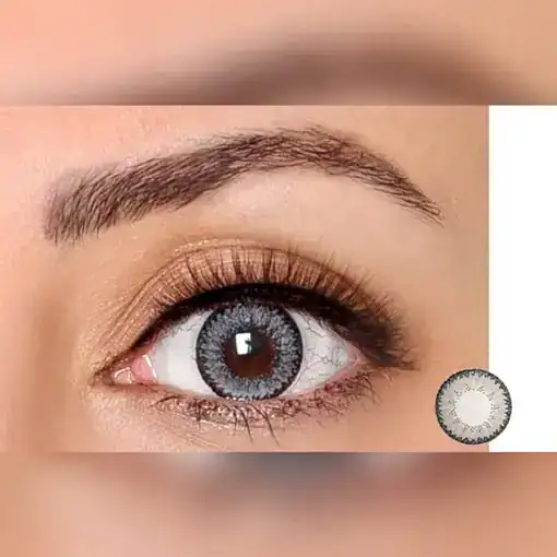 لنز رنگی طوسی رینبو گری فای تن 2 - Image 3