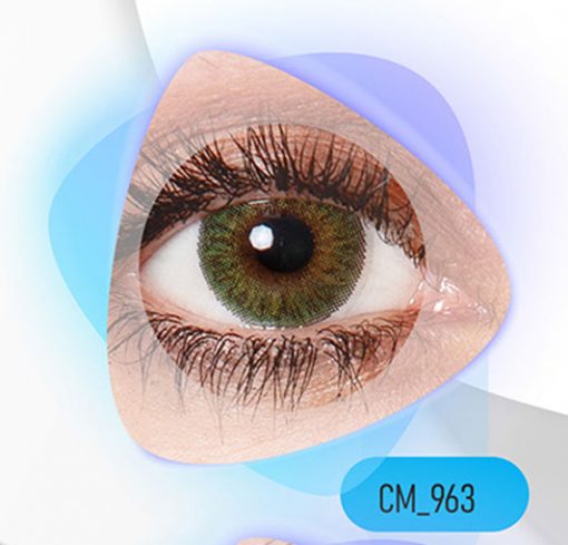 خرید لنز رنگی سبز عسلی کلیر ویژن CM963