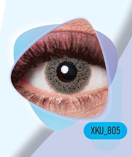خرید لنز رنگی طوسی کلیر ویژن XKU805