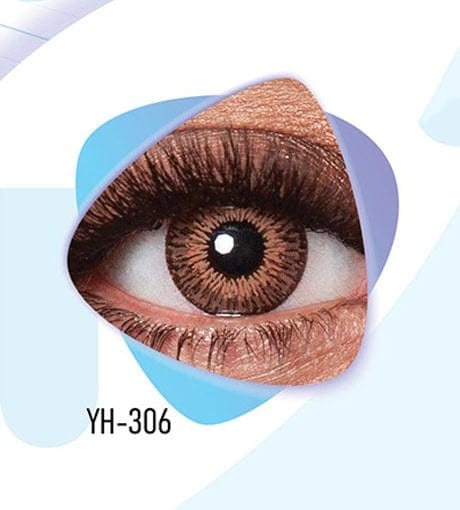 خرید لنز رنگی عسلی کلیر ویژن YH306