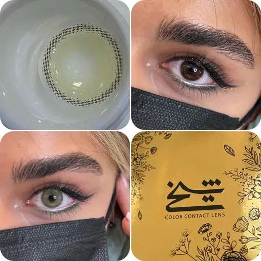 لنز رنگی سبز شیخ بیوتی رینگ گرین - Image 3