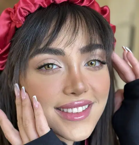 خرید لنز رنگی عسلی سلنا آتنا