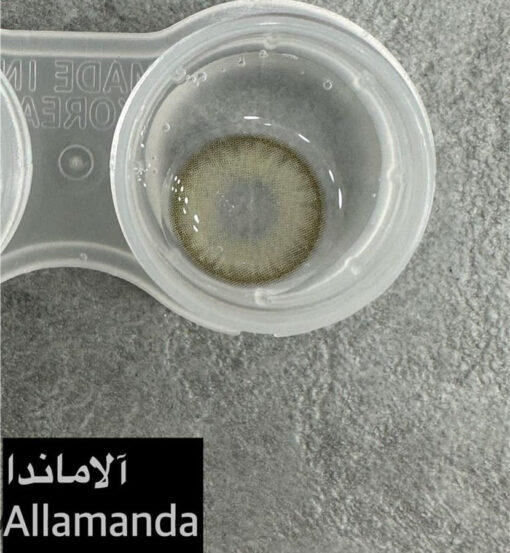 مشاهده لنز روزانه رنگ آلاماندا یونیک