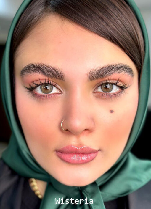 خرید لنز سالانه رنگ ویستریا یونیک