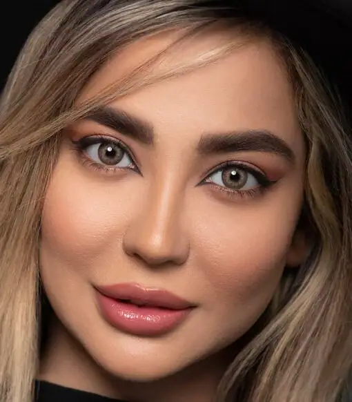 خرید لنز رنگی عسلی اپتی کالر ریتا براون