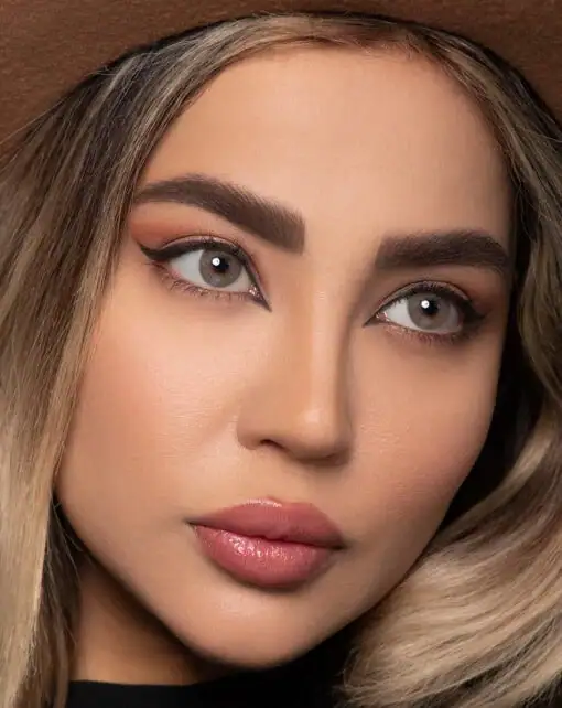 خرید لنز رنگی عسلی اپتی کالر روبی براون