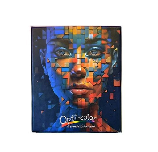لنز طبی رنگی سالانه اپتی کالر Opti Color