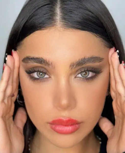خرید لنز رنگی طوسی سبز سلنا گری گرین