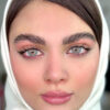 خرید لنز طوسی آبی روشن کلاسیک گری
