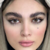 خرید لنز عسلی بدون دور دار پارودیا