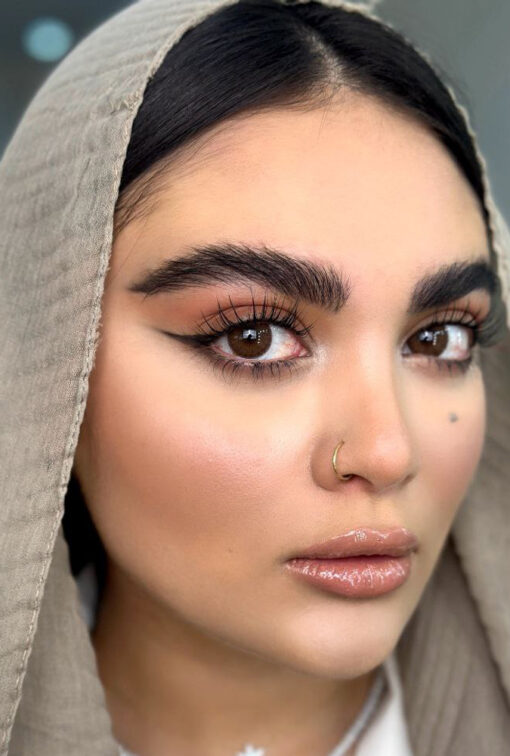 خرید لنز قهوه ای نچرال هیزل