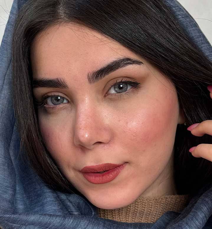 لنز رنگی طوسی رز سندی گری