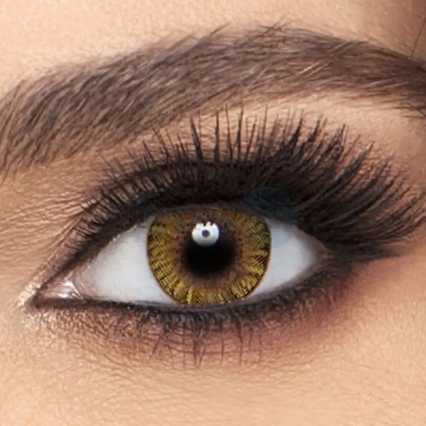 لنز رنگی روزانه فرشلوک مدل Pure Hazel سایز 13.8mm