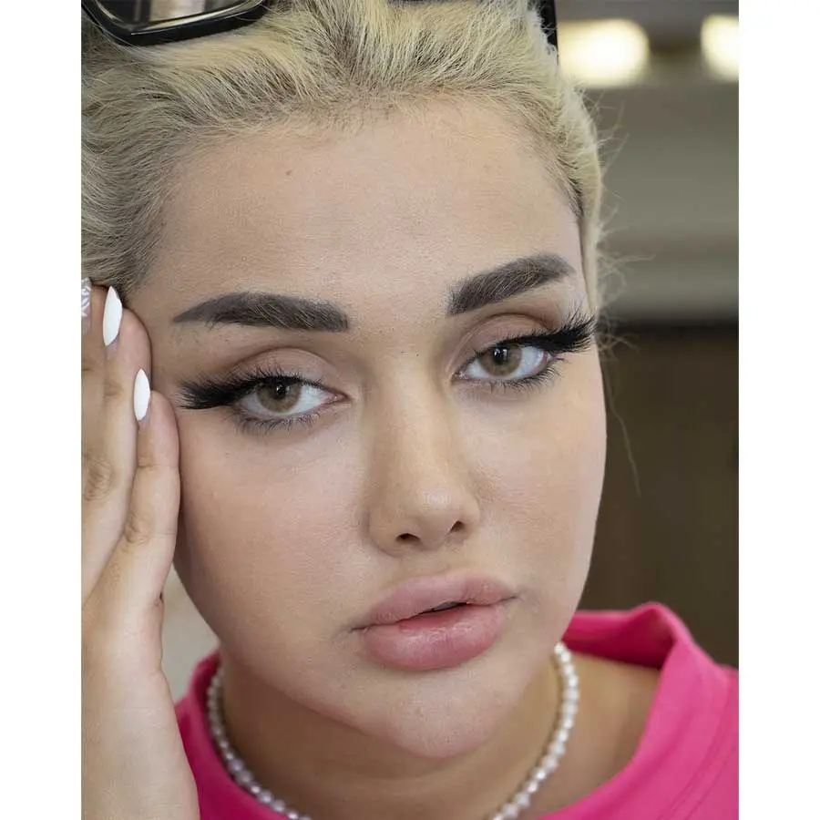 لنز عسلی خاکی کافی سلنا - Image 2