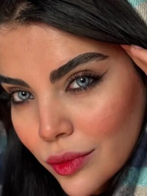 لنز آماندا آرورا بلو آبی کهکشانی دوردار