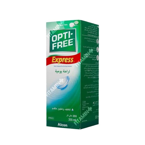 محلول شستشوی لنز اپتی فیری اکسپرس آلکن 120 میلی لیتر