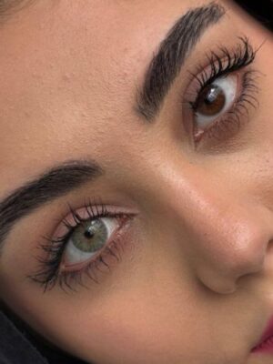 لنز رنگی سبز طوسی بریز گری آماندا - Image 2