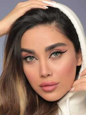 لنز رنگی سلنا ورسا طوسی آبی فیروزه ای دوردار