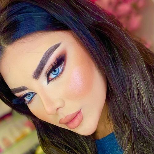 لنز چشم رنگی یخی دوردار لامیا سلنا