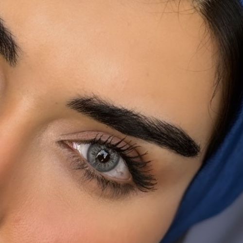 لنز رنگی طوسی روشن آماندا آلموند گری