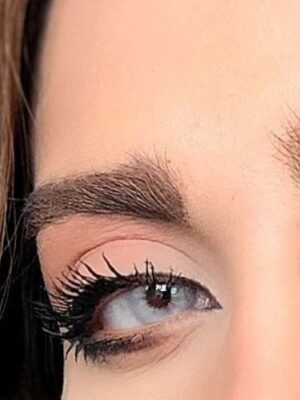 لنز طوسی خاکستری روشن پاستل گری آماندا