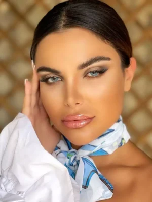 لنز جمستون کبالت بلو کول آبی اقیانوسی بدون دور - Image 8