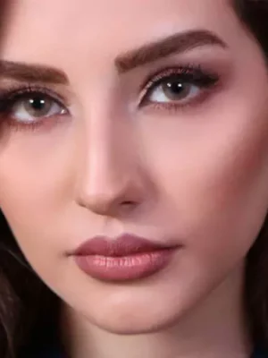 لنز جمستون کول اوئو سندی عسلی خاکی بدون دور