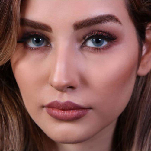 لنز جمستون کول کبالت بلو آبی اقیانوسی بدون دور