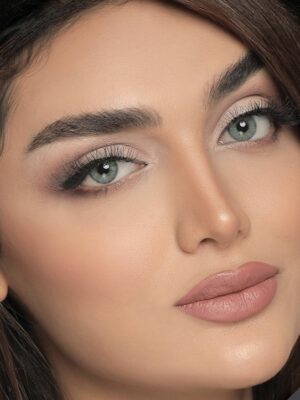لنز رنگی سبز آبی تیره آیس کالر