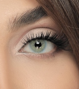 لنز رنگی آبی سبز طبیعی ایس کالر