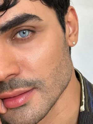 لنز اوربان لایر لاس وگاس اش بلو آبی روشن رگه سبز دور محو - Image 4