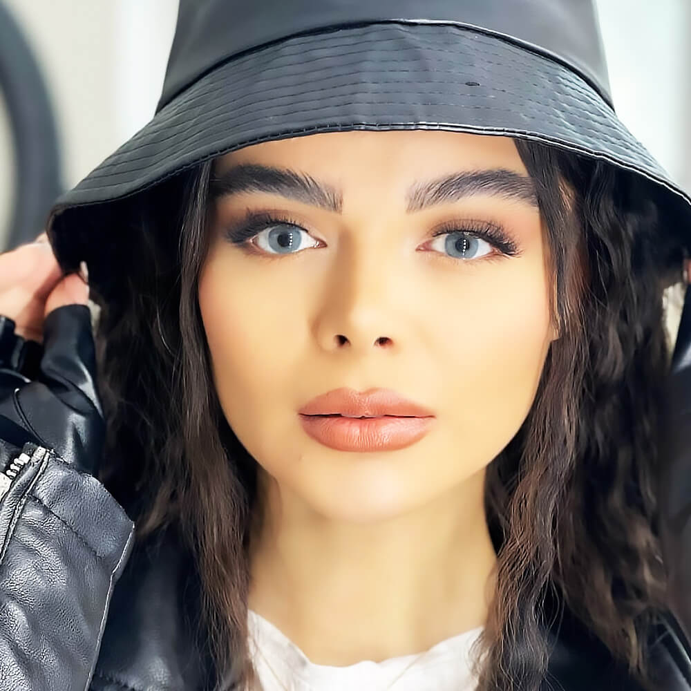 لنز آیس کالر سفیر بلو آبی اقیانوسی - Image 2