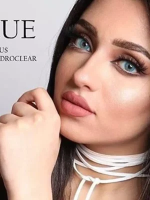 لنز لومینس بلو آبی اقیانوسی بدون دور